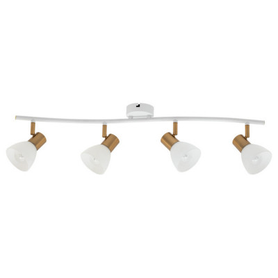 Arte Lamp FALENA, Светильник потолочный, цвет арматуры - белый, цвет плафона/декора - БЕЛЫЙ, 4х40W E14, A3117PL-4WH