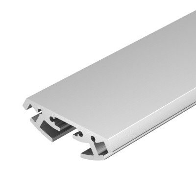 Профиль с экраном SL-ROUND-D60-2500 ANOD+OPAL (Arlight, Алюминий), 020474