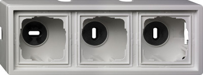 Рамка для открытого монтажа тройная
