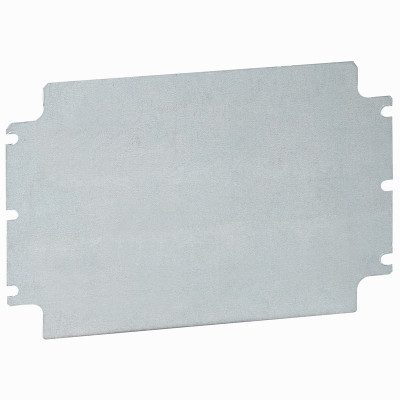 Legrand Монтажная плата - из оцинкованной стали - для промышленных коробок Atlantic - IP 66 - 150x150 мм, 035660