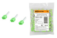 Наконечник штыревой втулочный изолированный (двойной) НШвИ (2) 1,0х8 (100 шт) TDM Electric, SQ0521-0004 Наконечник штыревой втулочный изолированный (двойной) НШвИ (2) 1,0х8 (100 шт) TDM Electric, SQ0521-0004