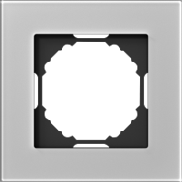 Donel A07 Natural стекло Металлик рамка 1-я, серия DB, DEN211GM