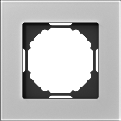 Donel A07 Natural стекло Металлик рамка 1-я, серия DB, DEN211GM