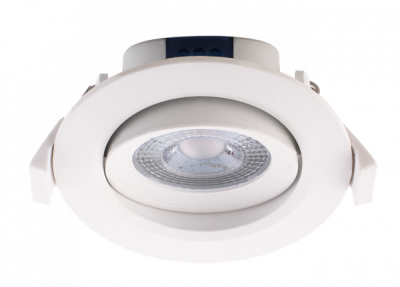 Jazzway Светильник PSP-R   9044 7W White 3000K 38° круг/поворот IP40, 5022836