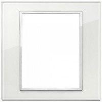 Vimar Накладка Eikon Evo на 8 модулей, белый бриллиант, 21668.70