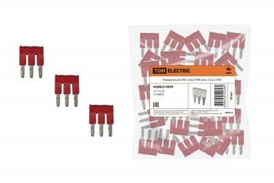 Перемычка для ЗКБ 1,5мм2 3PIN (упак. 25 шт.) TDM Electric, SQ0822-0059