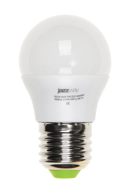 PLED- ECO-G45 5w E27 4000K 400Lm 230V/50Hz  Jazzway, 1036988A