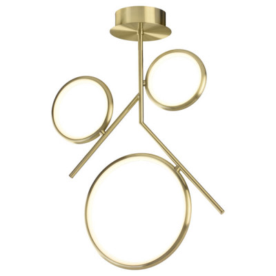 Подвесная светодиодная люстра Mantra Olimpia Oro 6581