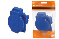 Розетка панельная РП10-3 скрытая с крышкой IP44 16А 2Р+РЕ 220В TDM Electric, SQ0606-0001 Розетка панельная РП10-3 скрытая с крышкой IP44 16А 2Р+РЕ 220В TDM Electric, SQ0606-0001