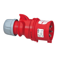 Legrand Вилка с переключателем фаз - P17 Tempra Pro - IP 44 - 380/415 В~ - 16 A - 3К+Н+З, 057441