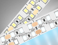 Светодиодная лента двухрядная 12В 2835 240Led 24Вт/м 6500K IP20 5м, AMBRELLA LIGHT, GS1703