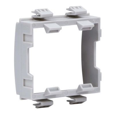 ДКС Каркас под 2 модуля "Viva", серый, F1000A