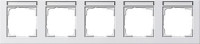 109529 Gira Рамка 5-я горизонтальная с полем для надписи