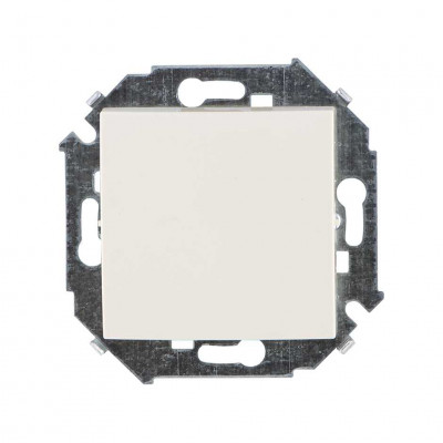 Simon 1591251-031 Simon15 Выключатель 1-клав. с 3-х мест (перекрёстный) 16А 250В~, винт. зажим, сл. кость
