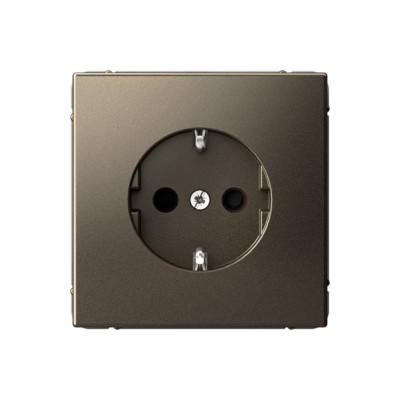 GAL000645 - ARTGALLERY РОЗЕТКА с заземлением со шторками, 16А, механизм, МОККО, Systeme Electric