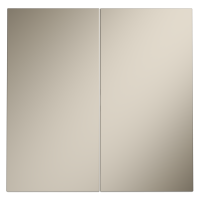 Клавиши для выключателя/переключателя двухклавишного, S70 (кашемир), VLS000303