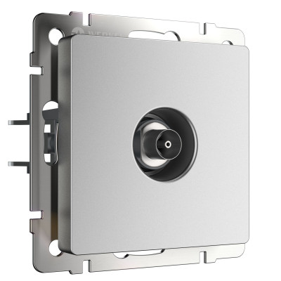 Werkel W1183065/ ТВ-розетка оконечная (серебряный матовый), a063621