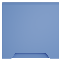 Накладка для розетки с заземлением, защитными шторками и крышкой, S70 (деним), VLS000815