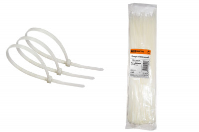 Хомут 7,6х500мм нейлон (белый) (100шт) TDM Electric, SQ0515-0138