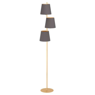 99612 Торшер ALMEIDA 2, 3x40W, E27, H1670, ?320, основание: ?300, сталь/текстиль, капучино/матовая л