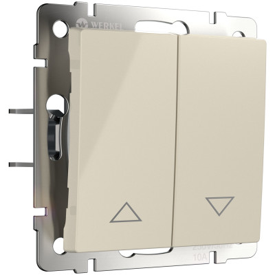 Werkel W1124503/ Выключатель жалюзи (слоновая кость), a051474