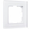 Werkel W0011105/ Рамка на 1 пост Favorit (белый матовый,стекло), a051290