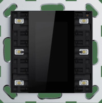 GVS CHPBD-06/55.1.01 Термостат с дисплеем, 2 или 6 клавиш, чёрный