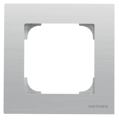 8571 AI - Рамка 1-постовая, серия SKY, цвет нержавеющая сталь - 2CLA857100A1401