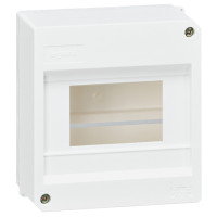 Legrand Щиток накладной Mini S - 6 модулей - белый RAL 9010, 001358