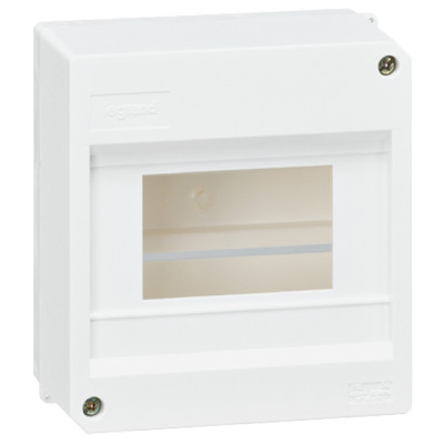 Legrand Щиток накладной Mini S - 6 модулей - белый RAL 9010, 001358