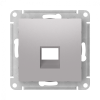 ATN000384 - ATLASDESIGN НАКЛАДКА для информационных функций типа Keystone, АЛЮМИНИЙ, Systeme Electric