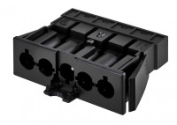 Simon Connect Графит Разъем Quick Connection "папа" встраиваемый, 5 контактов, безвинт.соединение, CR5002-14