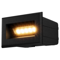 Maytoni Outdoor Подсветка для лестниц, цвет: Черный x3W