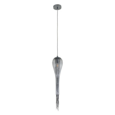Arte Lamp WATERFALL, Подвес, цвет арматуры - ХРОМ, цвет плафона/декора - ПРОЗРАЧНЫЙ, 1х40W E14, A1577SP-1CC