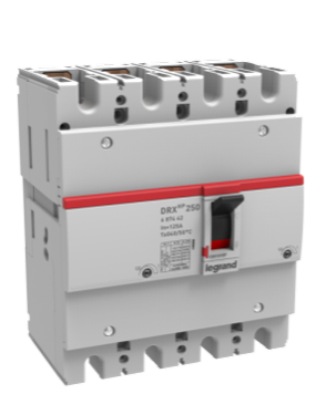 Legrand Автоматический выключатель DRX 250 HP TM Рег 4П 16A 25кА, 669020
