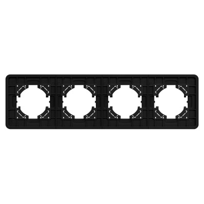 049701 - Рамка стеклянная FRM-OMALI-GS-4-BK (Arlight, -)