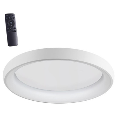 Novotech 359033 OVER NT23 000 белый Светильник накладной диммируемый, в комплекте пульт ДУ (2.4G) IP20 LED 3000К~6000К 60W 85-265V FOLD