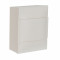 134604 Пластиковый щиток Legrand Practibox S, навесной, цвет двери "Белый", 1X4