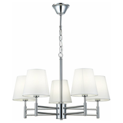 Evoluce SLE105453-05 Светильник подвесной Хром/Белый E14 5*40W