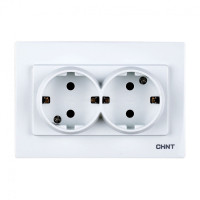 Chint Двойная телефонная розетка 4 контактная, 715472