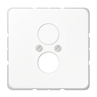 Крышка для 2-х гнезд; белая, CD562WW