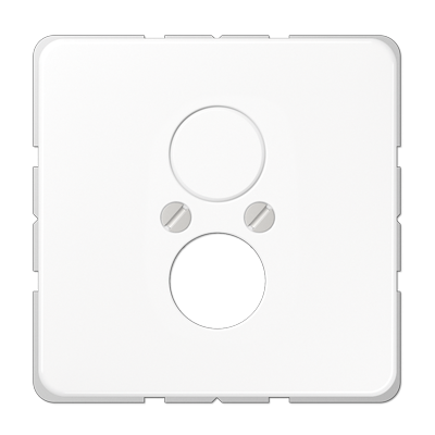 Крышка для 2-х гнезд; белая, CD562WW