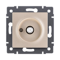 Розетка спутниковая SAT, золотой Kollinger REA-020GD для Aspekt, Eleganz, Reflex