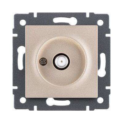 Розетка спутниковая SAT, золотой Kollinger REA-020GD для Aspekt, Eleganz, Reflex