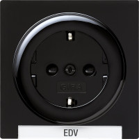 018747 Gira Розетка с полем для надписи 018747 Gira Розетка с полем для надписи