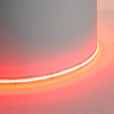 Лента светодиодная 320SMD(2110) 8Вт/м 24V 5000*8*1.8мм IP20, красный, LS530, Feron 48266