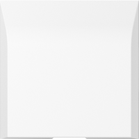 Donel A07 глянцевый белый кабельный вывод (накладка) , серия DB, DE87103