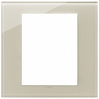 Vimar Накладка на 8 модулей, белая конопля, 22668.72