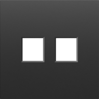 Donel S08 черный графит накладка 2-я для розеток RJ45,TV,SAT , серия DB, DS86957 Donel S08 черный графит накладка 2-я для розеток RJ45,TV,SAT , серия DB, DS86957