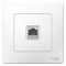 BLANCA С/У РОЗЕТКА телефонная RJ11, БЕЛЫЙ